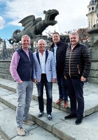 Fachzirkel: Projektleiter Joachim Steinlechner, Fachzirkel- Mitglieder i. R. Michael Masaniger und Harald Tomaschitz, Landespolizeidirektor-Stellvertreter Markus Plazer