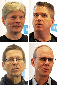 IT-Defence 2025: Referenten Christoph Wegener, Jayson Street, Martin Korte und Stefan Strobel
