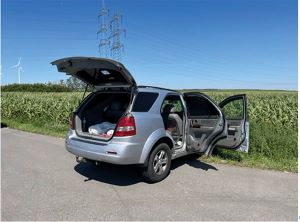 Ende einer Schlepperfahrt in Bruck an der Leitha: