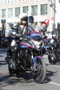 &bdquo;Motorisierter&ldquo; der Verkehrsabteilung