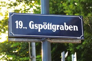 Gsp&ouml;ttgraben in Wien-Sievering: Schauplatz eines Doppelmordes 1911