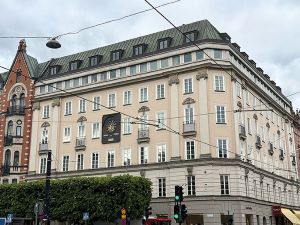 Ehemalige &bdquo;Kreditbanken&ldquo; in Stockholm: Vier Bankangestellte wurden 1973 bei einem &Uuml;berfall als Geiseln genommen