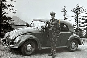 VW K&auml;fer: Fahrbereitschaft der Gendarmerie