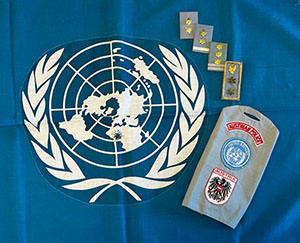 Rangabzeichen f&uuml;r Angeh&ouml;rige des UN-Kontigents in Zypern (UNFICYP)