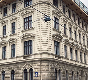 Die erste M&auml;dchenschutzstation befand sich in der Gr&uuml;ngasse in Wien-Margareten