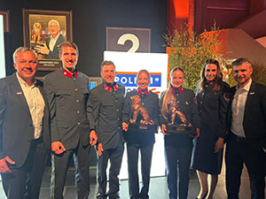 Sportlerinnen des Jahres: Platz 1 Teresa Stadlober, Platz 3 Stella Hemetsberger