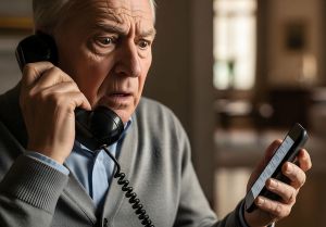 Psychologischer Druck: Ziel ist es, die Opfer m&ouml;glichst lange am Telefon zu halten