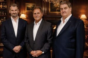KEO-F&uuml;hrungsteam: Generalsekret&auml;r Nikolaus Immanuel K&ouml;hler, Vizepr&auml;sident Christian Adamovic, Pr&auml;sident Georg Senft