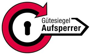 Das G&uuml;tesiegel &bdquo;Aufsperrer&ldquo; steht f&uuml;r gepr&uuml;fte Qualit&auml;t und seri&ouml;se Fachbetriebe