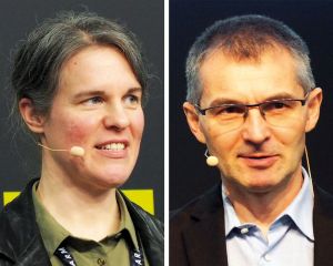 Rechtsanw&auml;ltin Nina Naske und Krisenvorsorge-Manager Herbert Saurugg