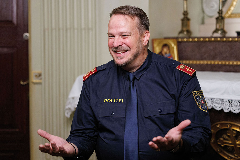 Matthias Nemeth: &bdquo;Polizeiseelsorge bedeutet in erster Linie, als Mensch f&uuml;r andere Menschen da zu sein.&ldquo;